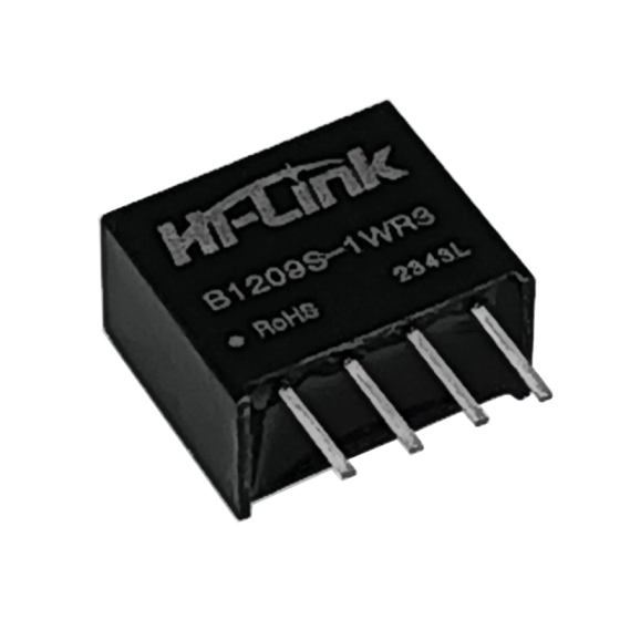 B1205S/B1203S/B1209S/B1212S/B1215S/B1214S-1WR3 12V to 3.3V/5V/12V/15V/24V 1W DC to DC power supply module converter